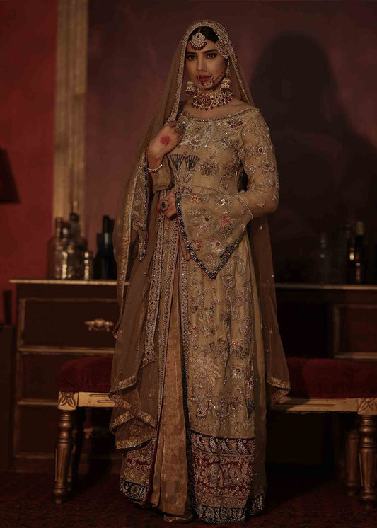 ZEENIYA OFFICIALS | SAIYAAN JI - BRIDAL - SAND GOLD